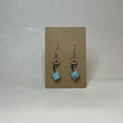 Watermelon Earrings - $10