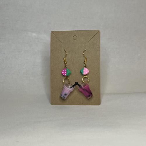 Strawberry-adjacent Earrings $10