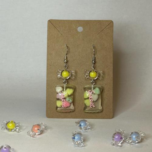 Yellow Sweets Earrings - $10